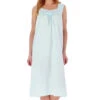 Embroidered Yoke Broad Strap 44 Inch Nightdress - ND55200