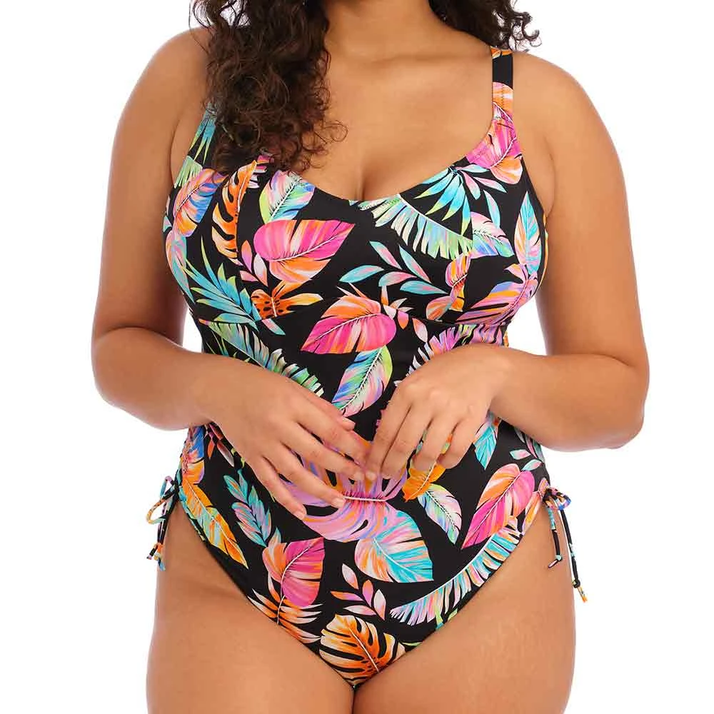 Tropical Falls Soft Cup Adjustable Leg Swimsuit - ES801543 2 Tropical Falls Soft Cup Adjustable Leg Swimsuit - ES801543 - Image 2