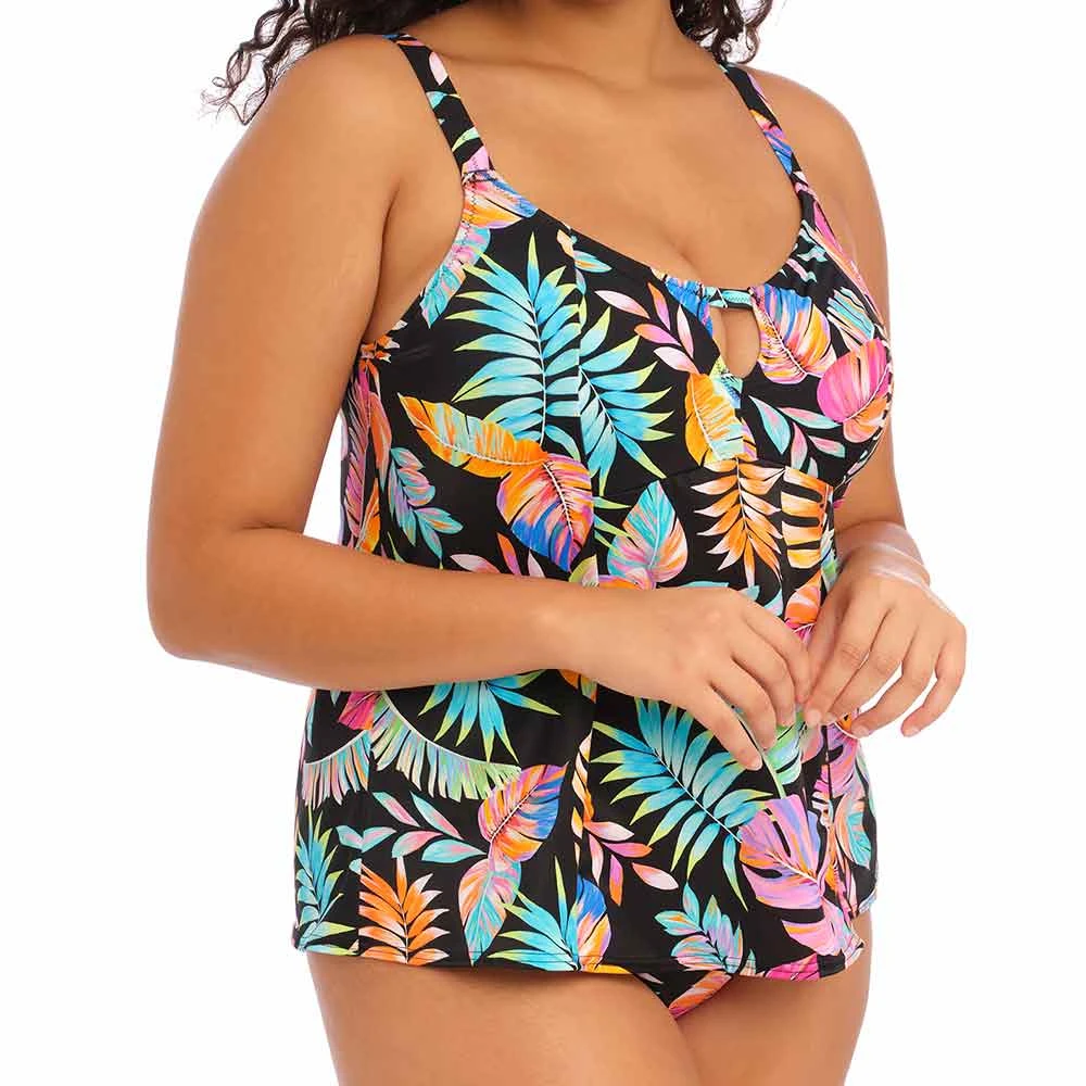 Tropical Falls Soft Cup Tankini Top - ES801561 4 Tropical Falls Soft Cup Tankini Top - ES801561 - Image 4