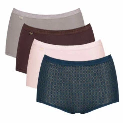 Sloggi Basic Maxi Brief 4 Pack - MAXI4PK